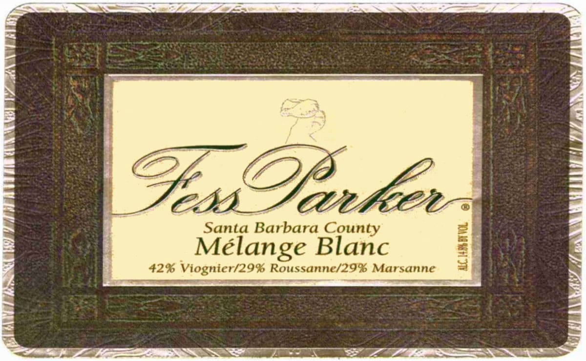 Fess Parker Melange Blanc 2005 Front Label