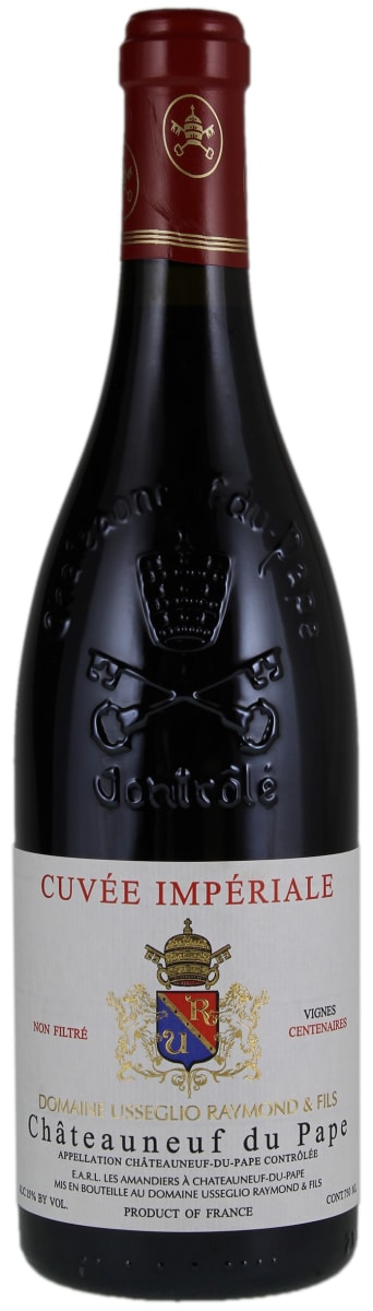 Domaine Raymond Usseglio Chateauneuf-du-Pape Cuvee Imperiale 2015  Front Bottle Shot