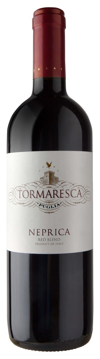 Tormaresca Neprica Red Blend 2016  Front Bottle Shot