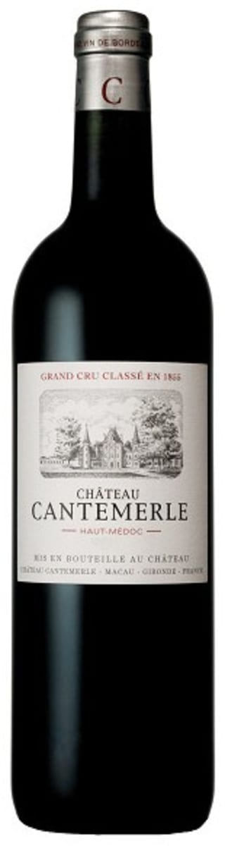 Chateau Cantemerle  2016 Front Bottle Shot