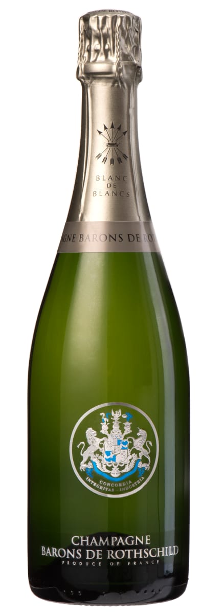 Champagne Barons de Rothschild Blanc de Blancs  Front Bottle Shot