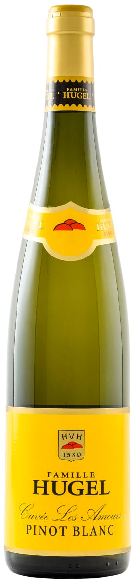 Hugel Cuvee Les Amours Pinot Blanc 2016  Front Bottle Shot