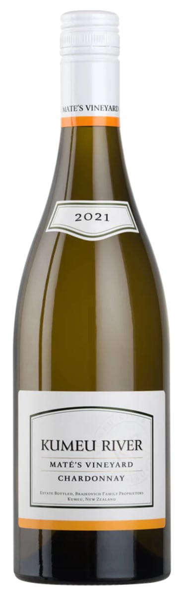 Kumeu River Mate's Vineyard Chardonnay 2021  Front Bottle Shot