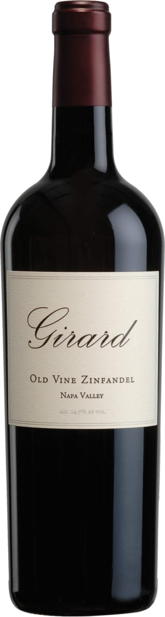 Girard Old Vine Zinfandel 2008 Front Bottle Shot