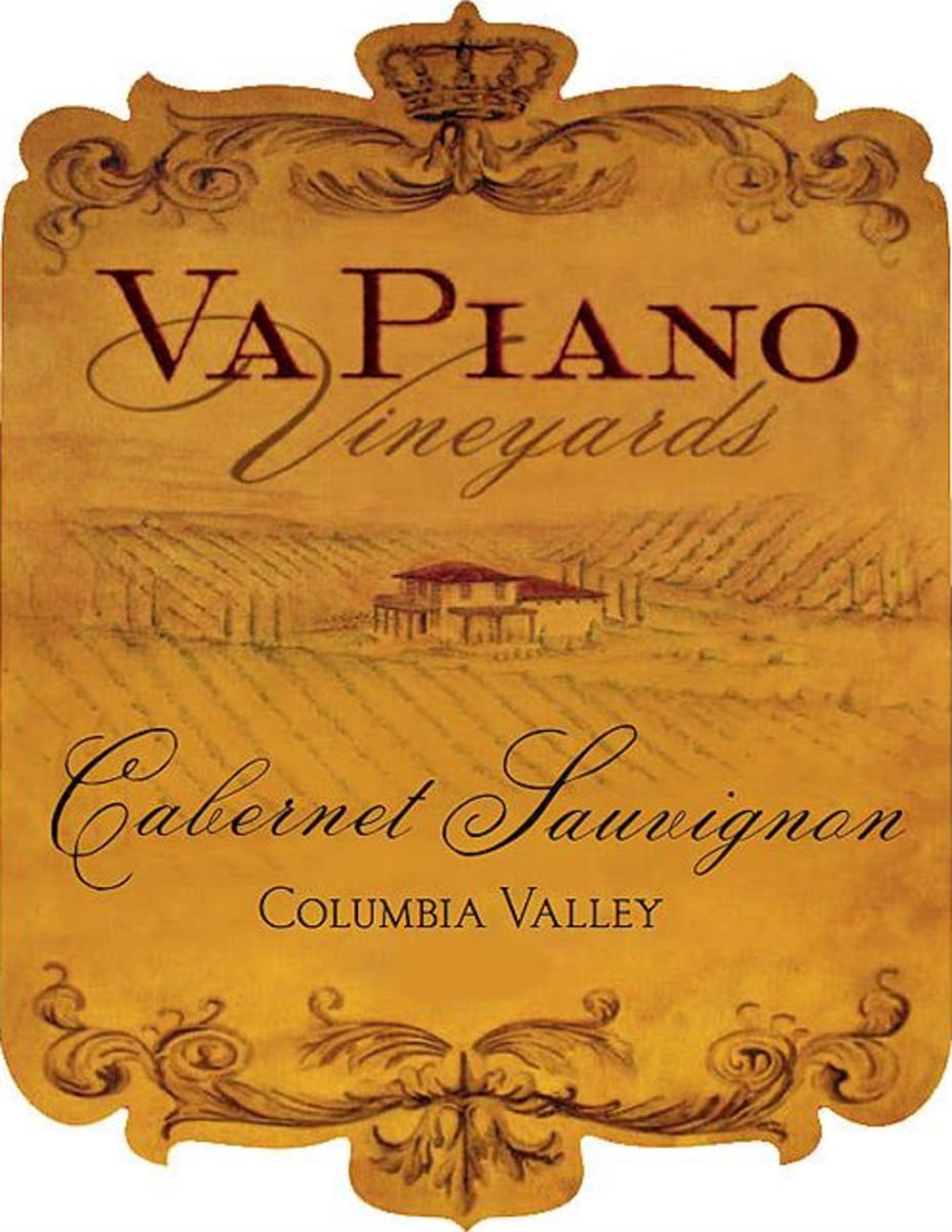 Va Piano Columbia Valley Cabernet Sauvignon 2014 Front Label
