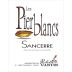 Robert Cantin Les Pierblancs Sancerre 2013 Front Label