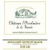 Chereau Carre l'Oiseliniere Muscadet Sevre et Maine 2014 Front Label