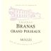 Chateau Branas Grand Poujeaux Moulis-en-Medoc 2015 Front Label