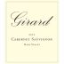 Girard Cabernet Sauvignon 2015 Front Label
