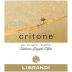 Librandi Critone 2018  Front Label
