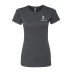 wine.com Ladies’ Tee in Charcoal – Large  Gift Product Image