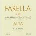 Farella Alta Red Blend 2017  Front Label